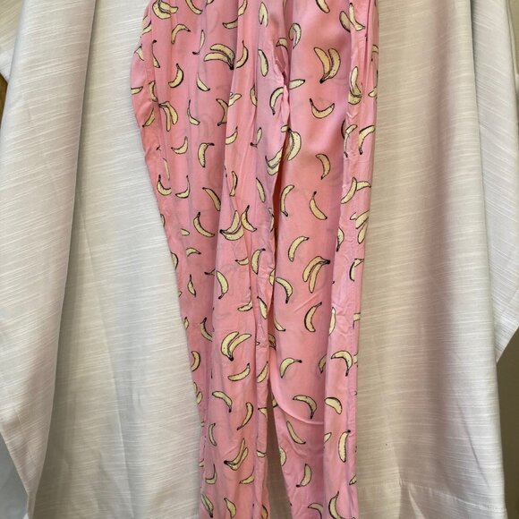 pink Lounge pants with bananas - Picture 3 of 3